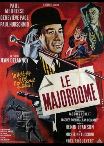 Affiche film majordome - majordome, (le)