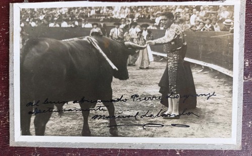 Marcial lalanda autographe - marcial,