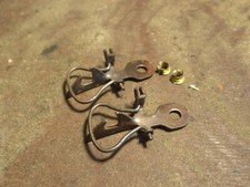 Hornby Meccano paire d'attelages avant guerre pour wagons et locomotives rivets