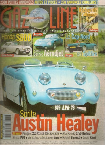 Gazoline austin healey - 73,