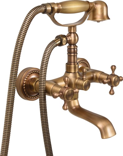 Robinet baignoire rétro - robinet,