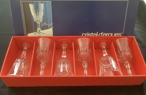 Verres vin en cristal - verres, à
