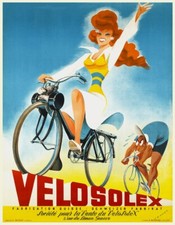 VéLOSOLEX SOLEX Rduf - POSTER