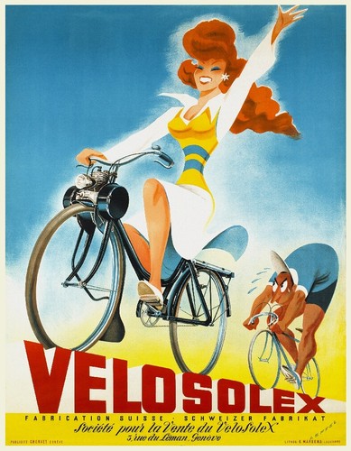 Vélosolex solex rduf poster - solex,