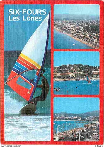 Carte postale six fours - -,
