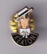 RARE PINS PIN'S .. CINEMA FILM MOVIE USA STAR ACTOR 1920 BUSTER KEATON ~GC
