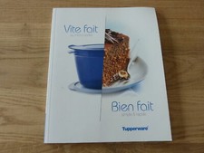 TUPPERWARE NEUF LIVRE "VITE