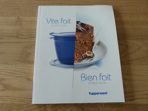 Tupperware neuf livre vite - tupperware,