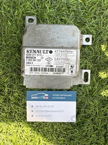 Calculateur air bag boitier - d'air,