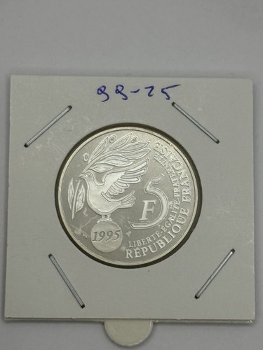 Piece francs 1995 onu - 5,