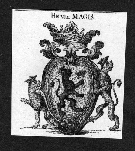 1820 magis blason noblesse - magis,