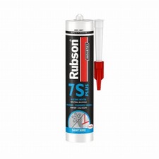 Mastic Pro 7S+ RUBSON spécial chambre froide - Transparent 310 ml - 2784445