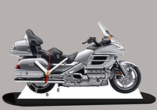 HORLOGE MOTO MINIATURE, HONDA