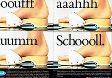 Publicité Advertising 018  1982  Dr Scholl  (2p) chaussures détente