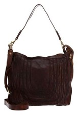 CATERINA LUCCHI sac shopper Stripes Tapiro Shoulder Bag Cognac