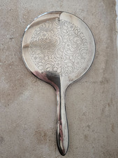 Ancien miroir Face à main en