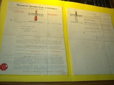 LETTRES D EPOQUE 1932 ENTRE