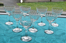 Verres liqueur en - a, cristal