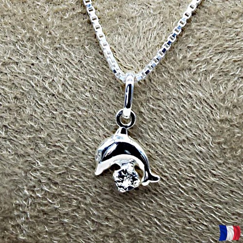 Pendentif dauphin argent 925 - pendentif,