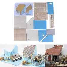 1/35 Architecture Aménagement Bois Diorama Sand Table House