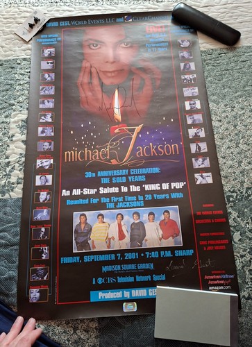 Michael jackson signed 30th - jackson,