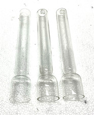 Lot de 3 verres cheminées