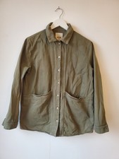 Veste en jean de coton vert