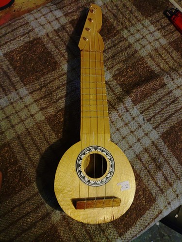 Vintage coconut ukulele - vintage,