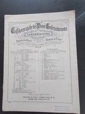 PARTITION ANCIENNE PIANO -