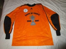 MAILLOT PORTE COUPE DE FRANCE 2000-2001 MATCHWORN FOOTBALL STADE LAVALLOIS