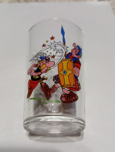 Verre moutarde asterix - a,