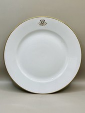 Assiette Monogramme En