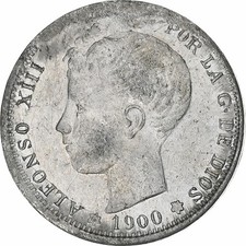 Espagne, Jeton, Alfonso XIII