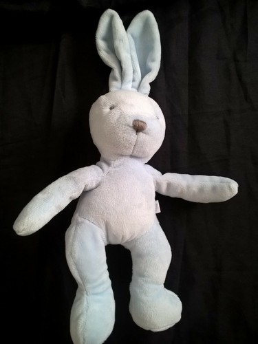 Doudou peluche lapin celeste - lapin,