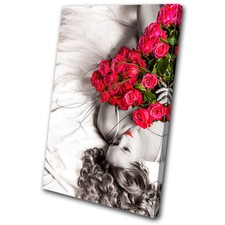 floral Roses Woman  SINGLE