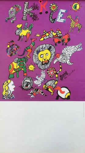 Niki phalle affiche 1995 - st,