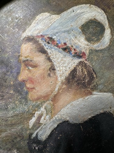 Huile signée ancienne - signée, :