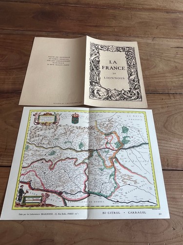 Carte géographique n260 - n260, la