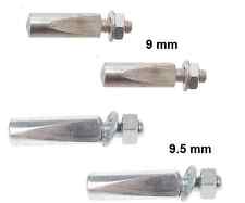 Kit de 2 clavette 9 9.5 mm vélo pédale pédalier manivelle vintage vis goujon vtt