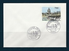 FRd enveloppe  tableau 1er jour oeuvre originale Bernard Buffet  75 Paris 1978