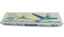 Planeur 1960 L'avion De France ( Unis France) Le Condor Modèle Avion Bleu