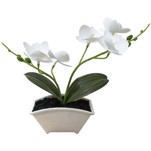 Faux arrangement orchidée