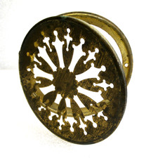 porte arrière en laiton de