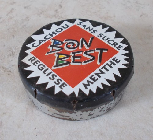 Ancienne boite métal bonbon - métal,