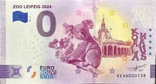 BILLET 0 EURO  ZOO LEIPZIG KOALA  ALLEMAGNE 2024 NUMERO DIVERS