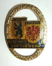 INSIGNE PRIX DE TIR ALLEMAND ARME A AIR COMPRIME