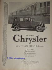 PUBLICITE de 1926 SUPER