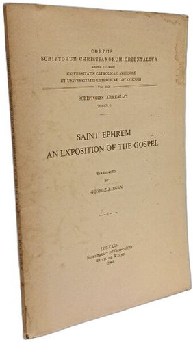 Saint ephrem exposition of - saint, an