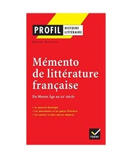 Profil - Mémento de la