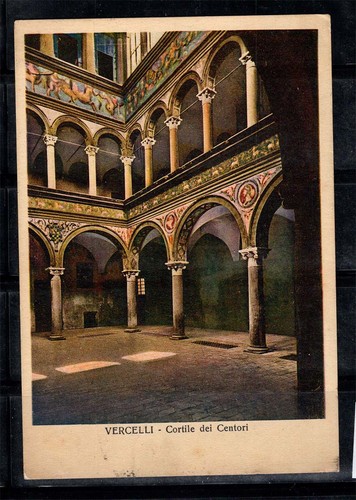 Vercelli 1938 carte - vercelli,